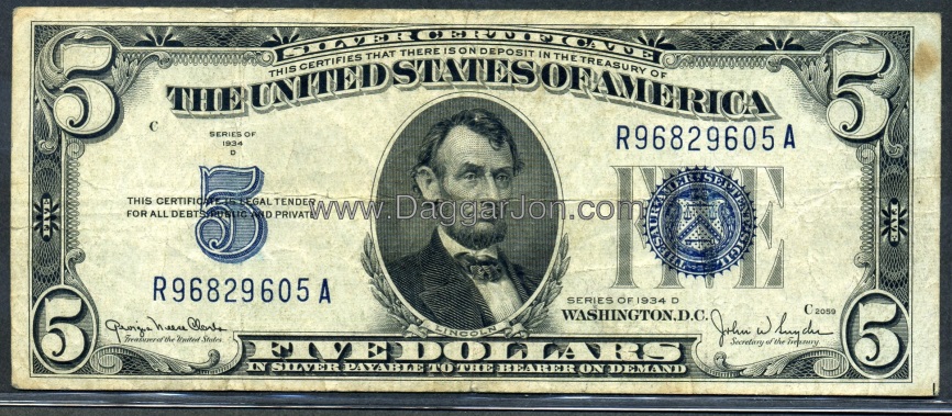 US Silver Certificate